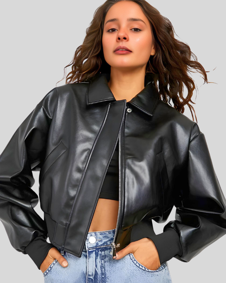 Cheap black biker jacket hotsell