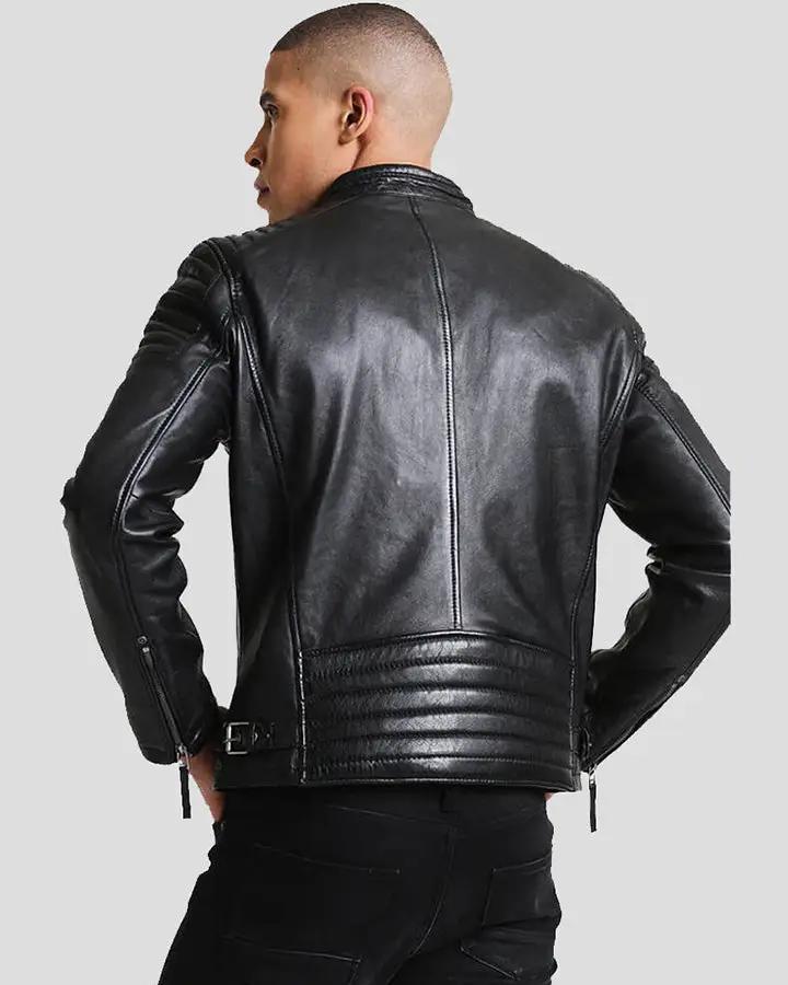 Lester Black Racer Leather Jacket 1