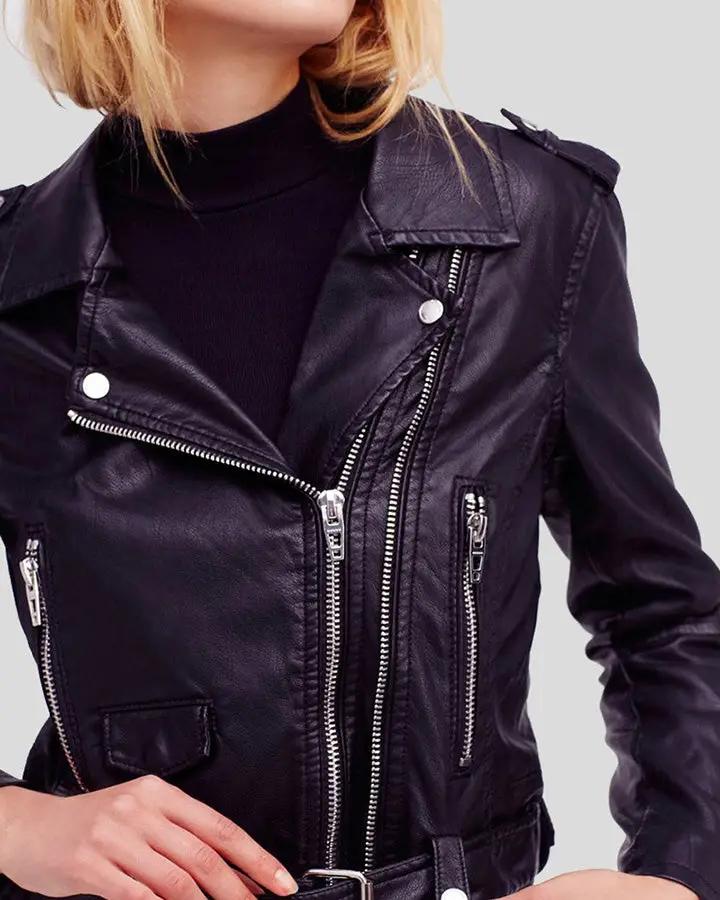 Sara 2024 leather jacket