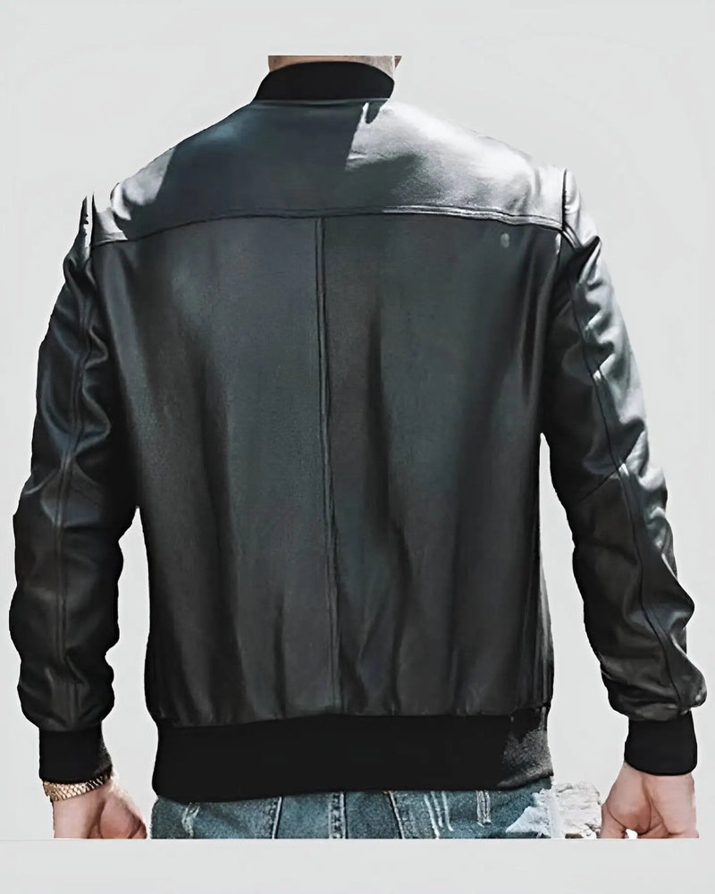 men-Black-Bomber-Leather-Jacket-FRITZ-1