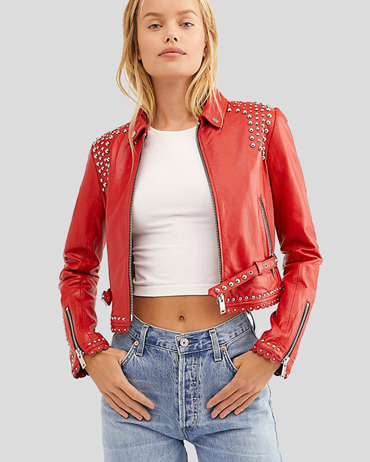 2021 Women's Leather Jackets, Faux Motorcycle Plus Size Moto Biker Co –  brightshow